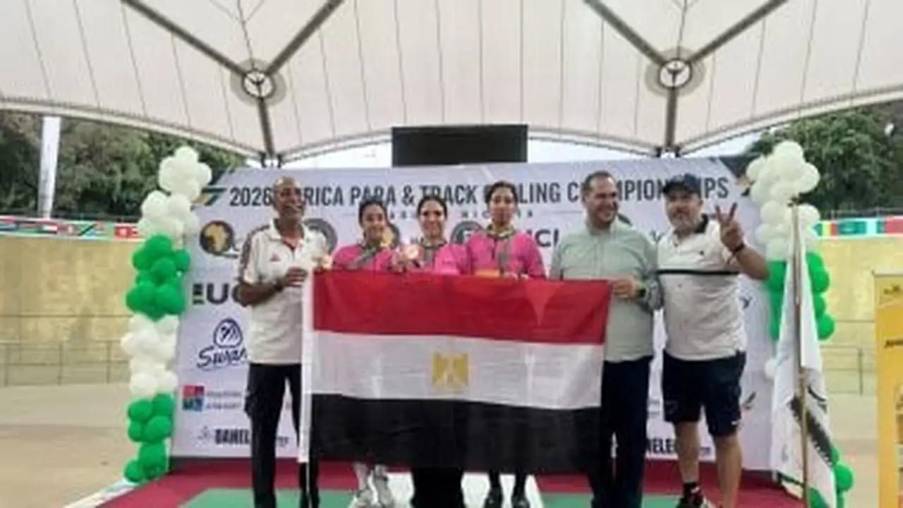 منتخب مصر للدراجات يحقق 27 ميدالية في بطولة أفريقيا للمضمار